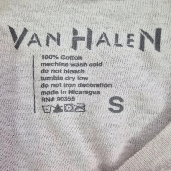 SPRING SALE | Van Halen 1979 World Tour Concert Tee Shirt Small Vintage Graphic - Picture 5 of 5